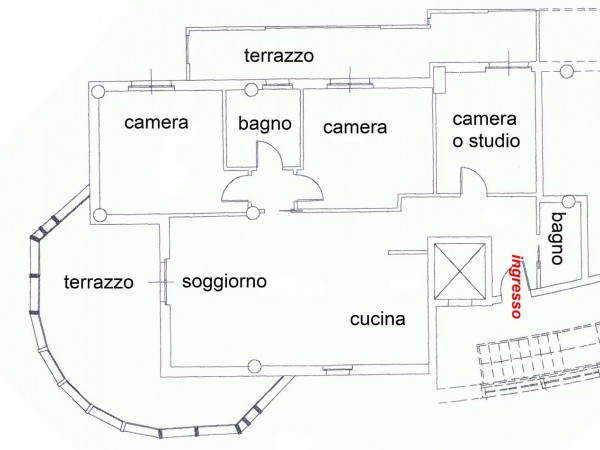 Appartamento in vendita a Perugia, San Sisto, 108 mq - Foto 9