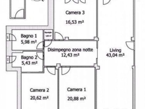 Appartamento in vendita a Rivalta di Torino, 145 mq - Foto 5