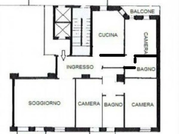 Appartamento in vendita a Milano, Plebisciti - Compagnoni - Citta Studi, Lambrate, 150 mq - Foto 4