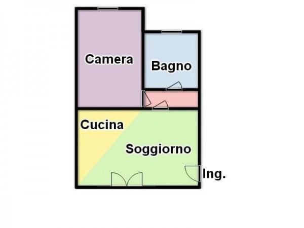 Appartamento in affitto a Milano, Cascina Gobba, 50 mq - Foto 2