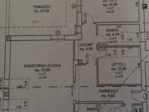Appartamento in vendita a Cesena, Stadio / Ospedale, 110 mq - Foto 2