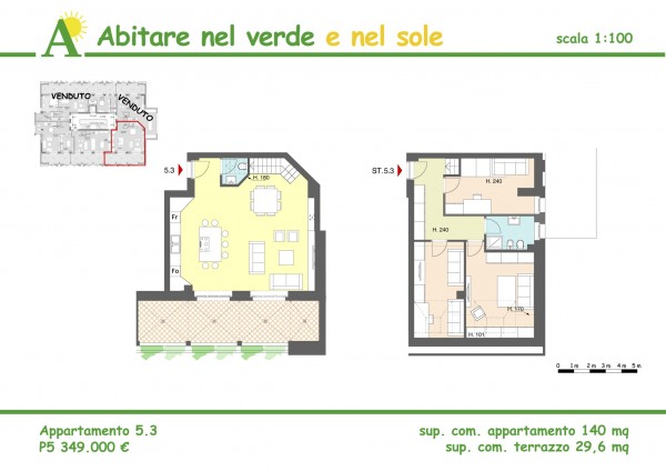 Appartamento in vendita a Agrate Brianza, Via Vismara, 140 mq - Foto 8