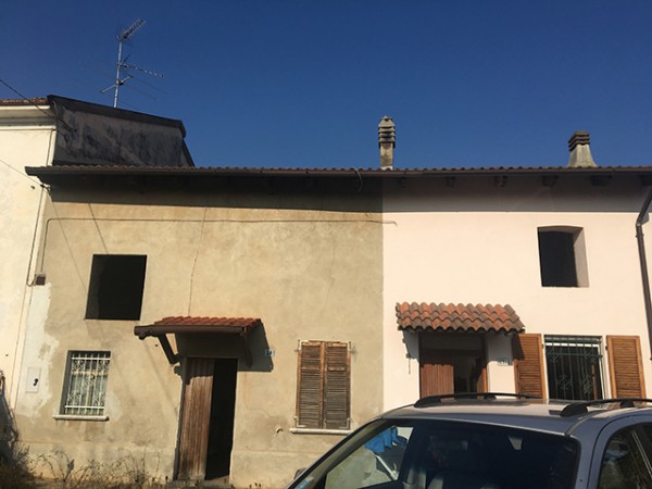 Casa indipendente in vendita a Alessandria, Mandrogne, Con giardino, 90 mq