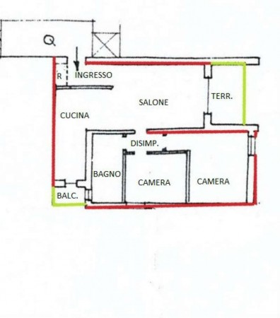 Appartamento in vendita a Alpignano, Parco Della Pace, 88 mq - Foto 3