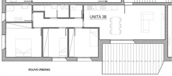 Appartamento in vendita a Padova, Voltabarozzo, 127 mq - Foto 2