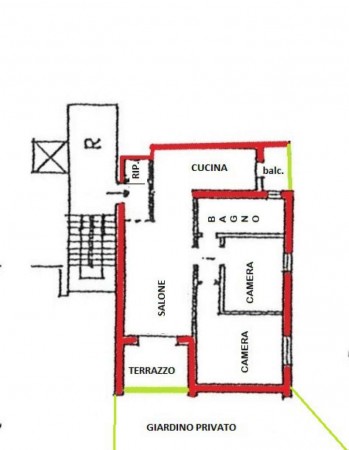 Appartamento in vendita a Alpignano, Con giardino, 82 mq - Foto 3