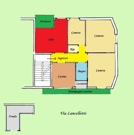 Appartamento in vendita a Perugia, Clinica Liotti, 105 mq - Foto 1