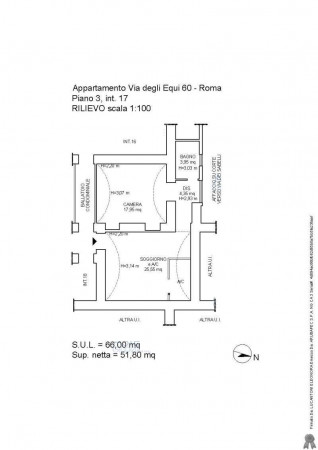 Appartamento in vendita a Roma, 66 mq - Foto 3