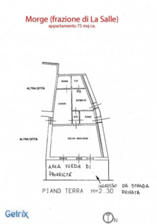 Appartamento in vendita a La Salle, Arredato, con giardino, 75 mq - Foto 2
