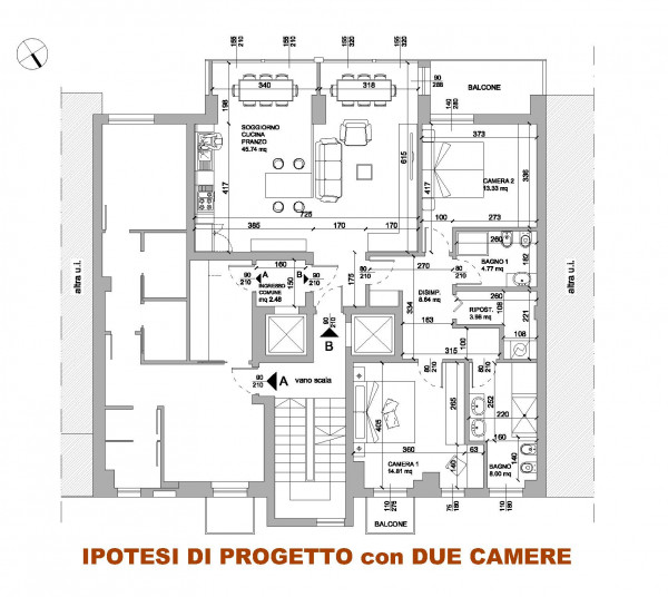 Appartamento in vendita a Milano, Repubblica, 125 mq - Foto 5
