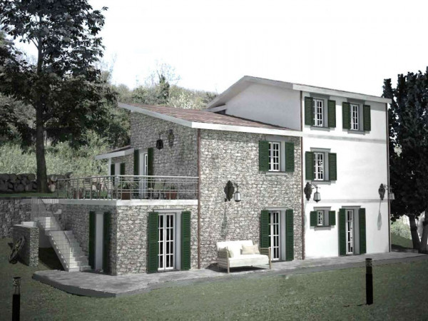Villa in vendita a Santa Margherita Ligure, S.lorenzo Della Costa, Con giardino, 300 mq