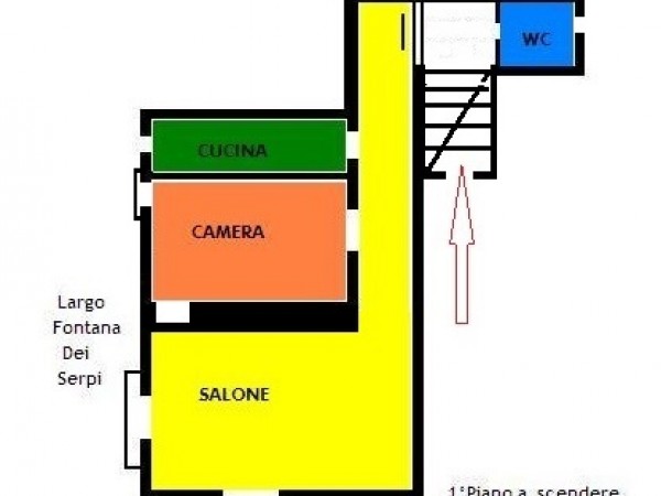 Appartamento in vendita a Napoli, San Lorenzo Centro Duomo, 60 mq - Foto 9