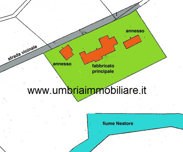 Rustico/Casale in vendita a Marsciano, Con giardino, 400 mq - Foto 2