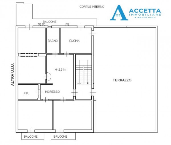 Appartamento in vendita a Taranto, Talsano, 153 mq - Foto 2