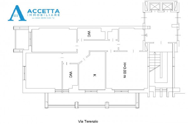 Appartamento in vendita a Taranto, Tre Carrare, Italia, Montegranaro, 107 mq - Foto 2
