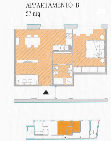 Appartamento in vendita a Milano, Solari-tortona, Washington, 54 mq - Foto 2