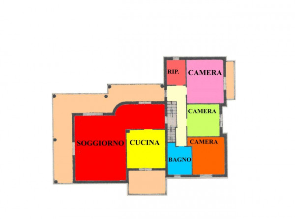 Villa in vendita a Pandino, Residenziale, Con giardino, 366 mq - Foto 12