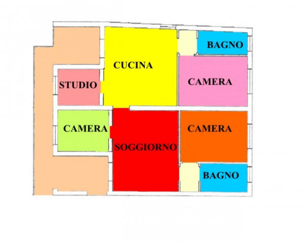 Appartamento in vendita a Pandino, Residenziale, 134 mq - Foto 4