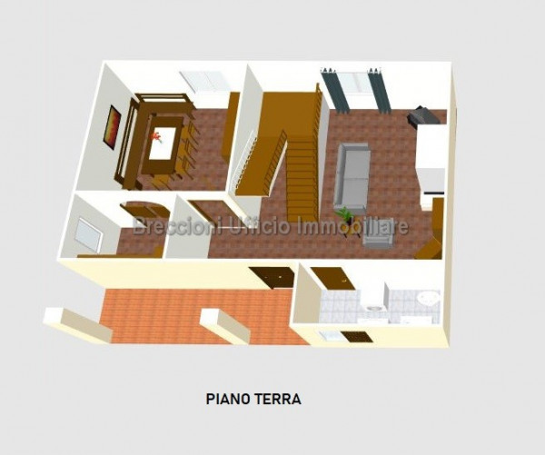 Casa indipendente in vendita a Trevi, Picciche, Con giardino, 230 mq - Foto 6
